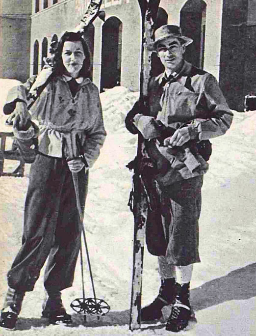 ata ben and joan bathurst 1946