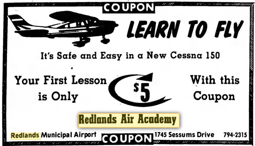 redlands air academy 1976