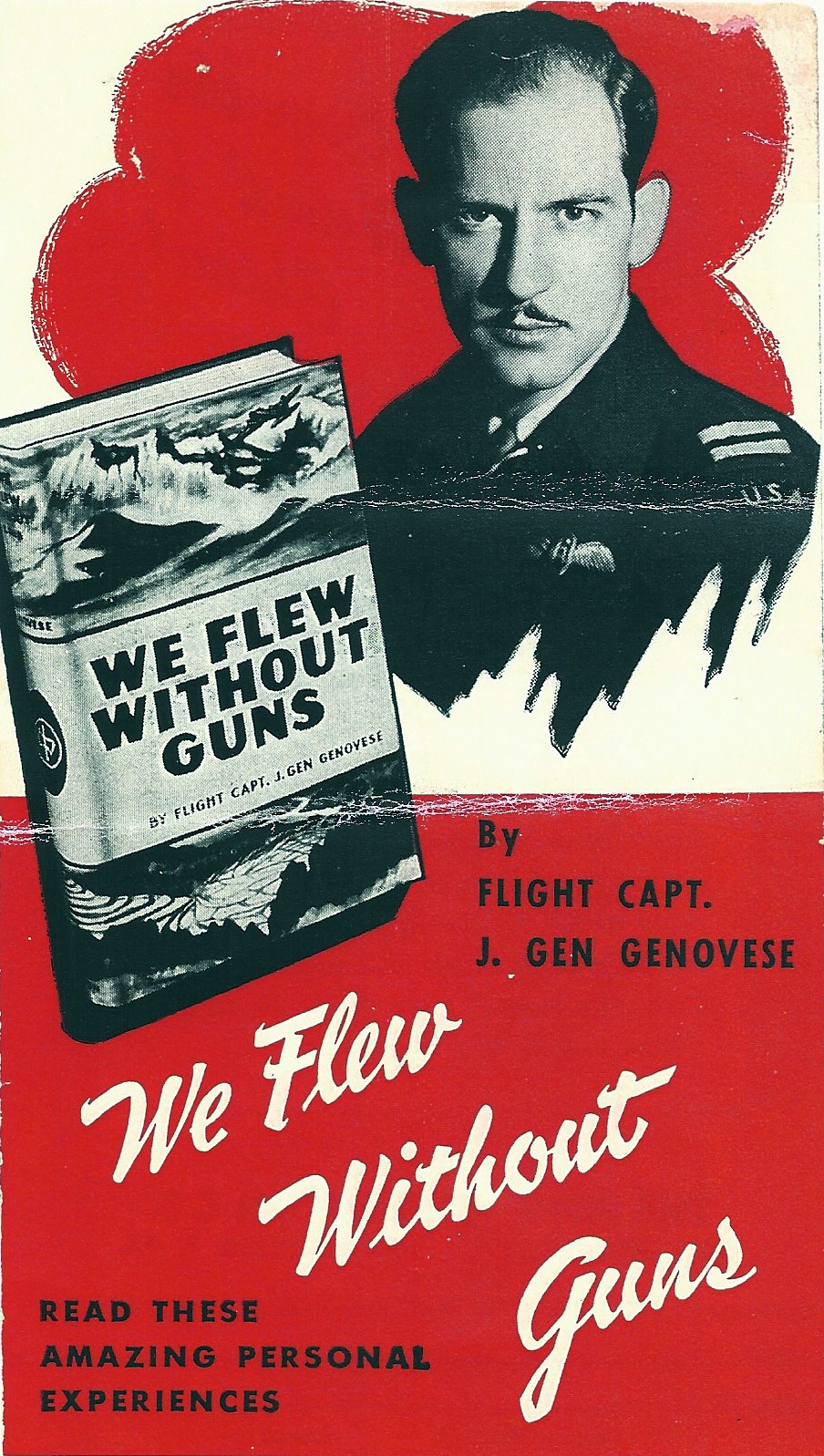 We Flew Without Guns Ad front